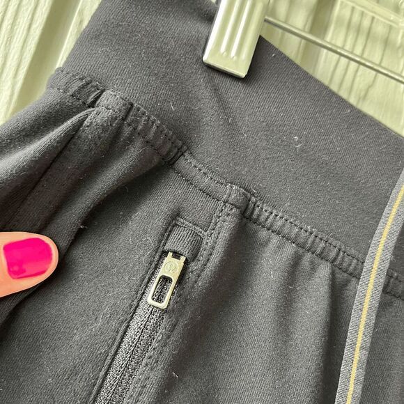 Lululemon Black Men's Yoga Studio Pants Drawstring Waist Size M - Picture 15 of 16